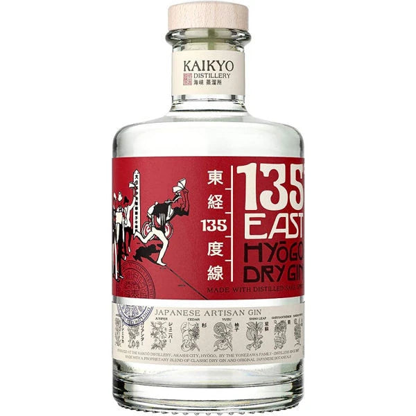 135 East Hyogo Dry Gin 750mL