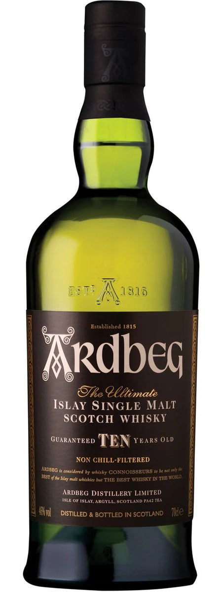 Ardbeg 10 Year Single Malt Scotch Whiskey 750mL – PJ Wine, Inc.
