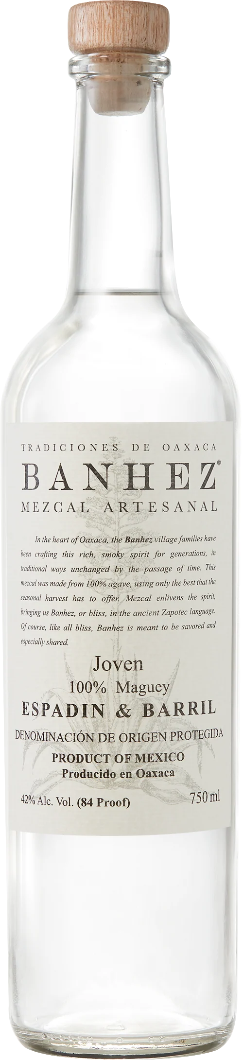 Banhez Ensemble Espadin & Barril Joven Mezcal 750mL
