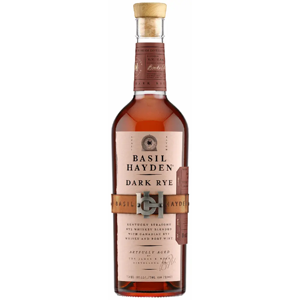 Basil Haydens Dark Rye Whiskey 750mL