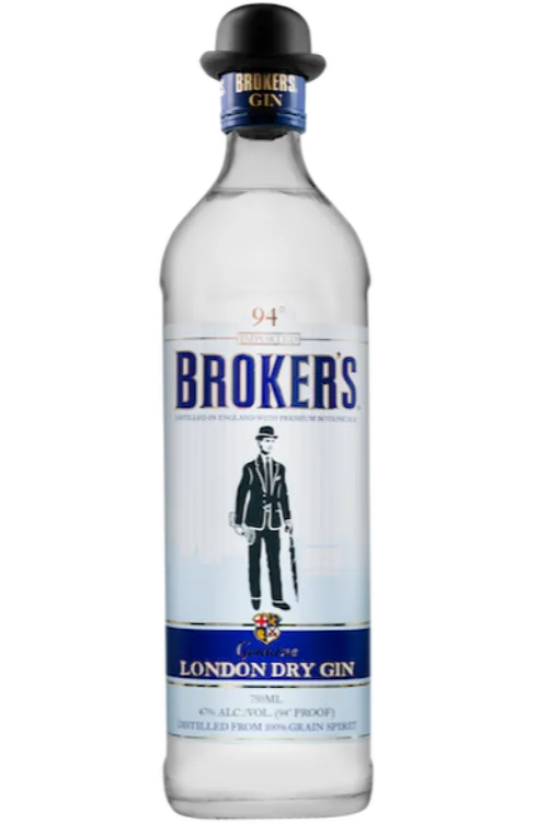 Brokers London Dry Gin 750mL