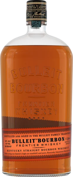 Bulleit Frontier Bourbon Whiskey 1.0L
