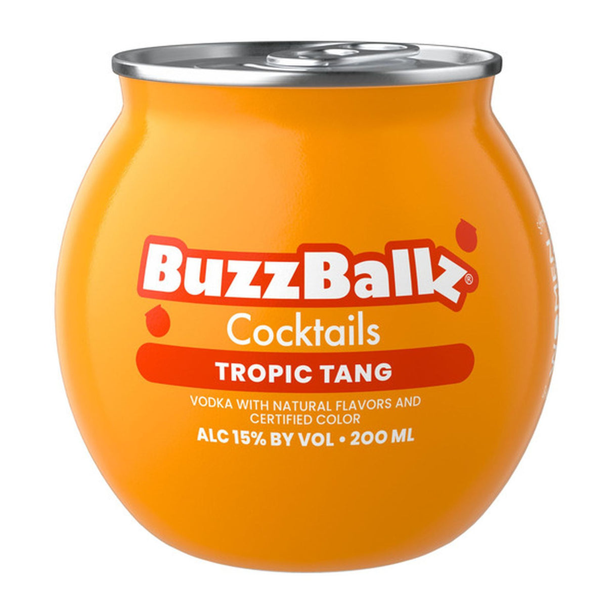 BuzzBall Tropical Tang Rum Mixed Drinks .200ML