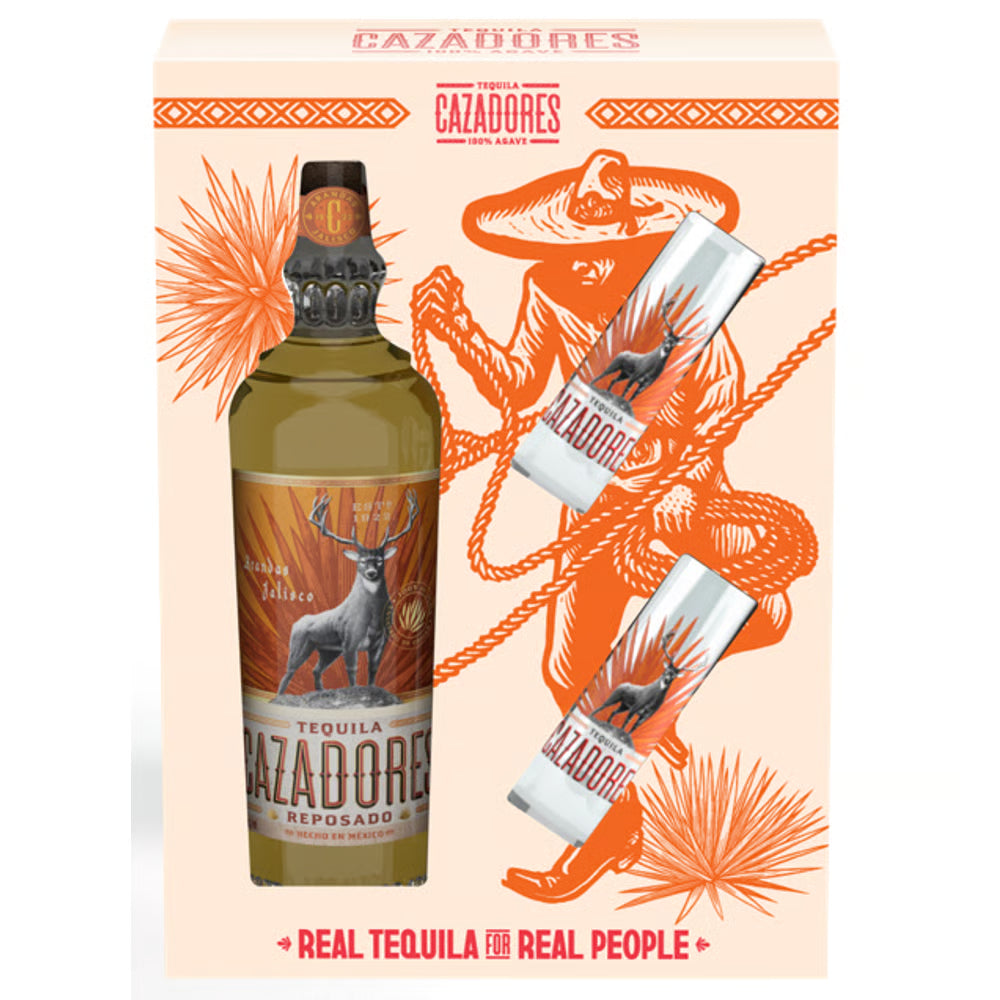 Cazadores Reposado Tequila 750mL Gift Set