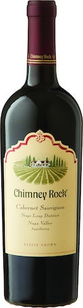 Chimney Rock Stags Leap District Cabernet Sauvignon 2022 red wine bottle 750mL from USA