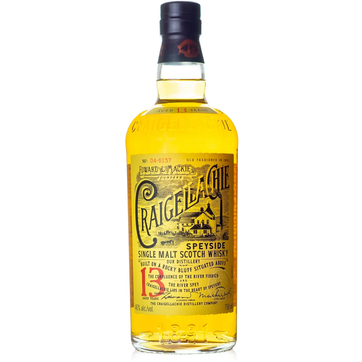 Craigellachie 13 Year Speyside Single Malt Scotch Whiskey 750mL
