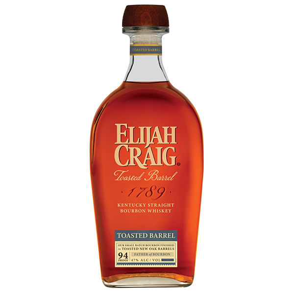 Elijah Craig Bourbon Toasted Barrel 94 Proof Bourbon Whiskey 750mL