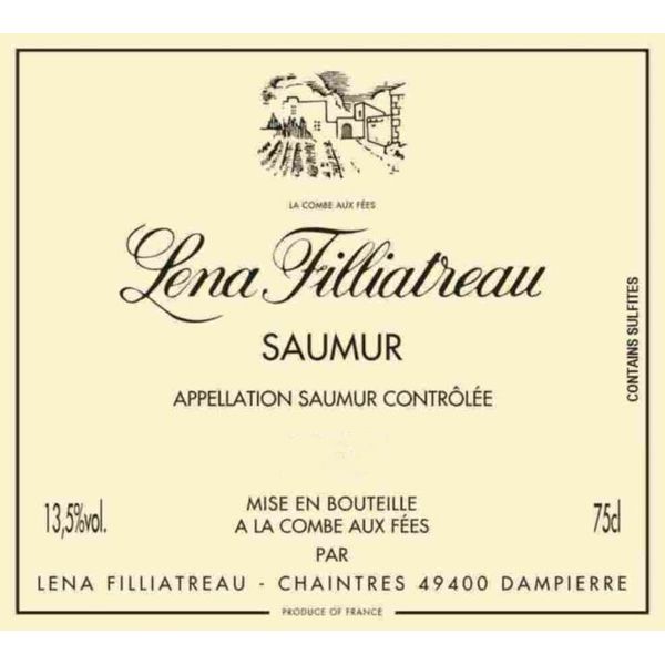 Domaine Filliatreau Lena Filliatreau Saumur Blanc 2023