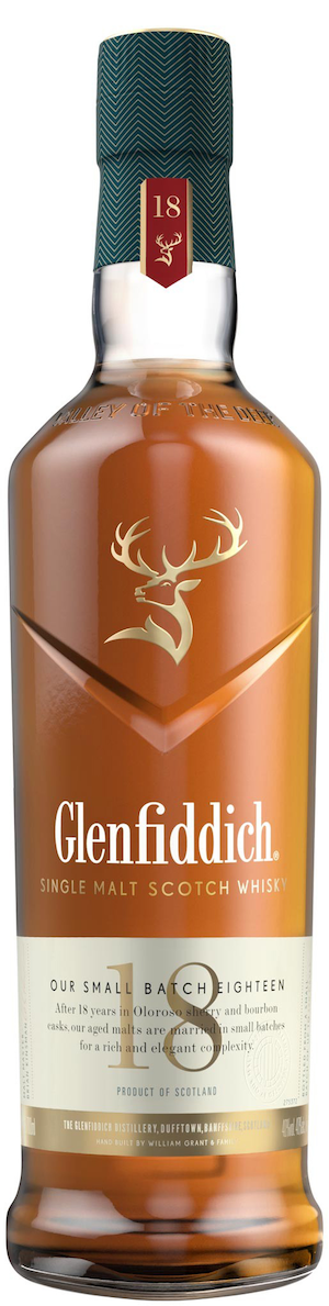 Glenfiddich 18 Year Single Malt Scotch Whiskey 750mL