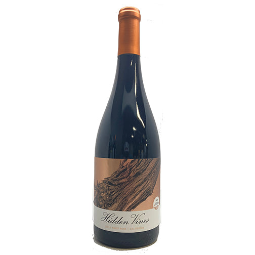 Hidden Vines Bin 1002 Pinot Noir 2023 red wine bottle 750mL from USA