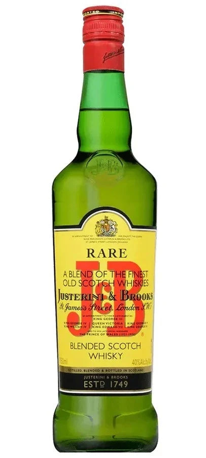 J & B Blended Scotch Whiskey 750mL