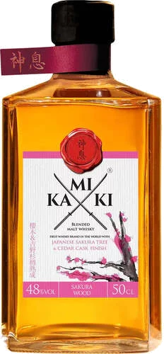 Kamiki Sakura Wood Janpanese Whiskey 750mL
