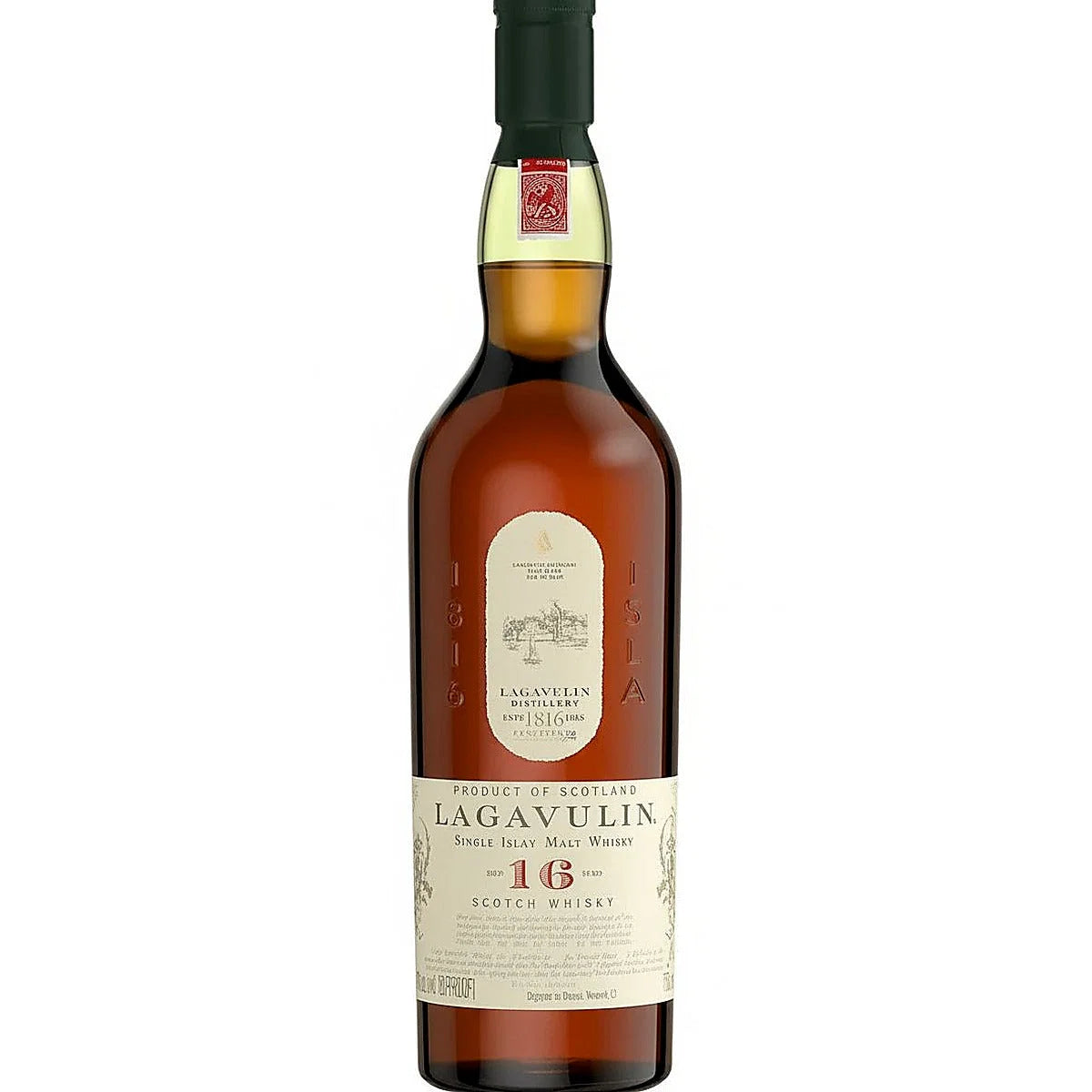 Lagavulin 16 Year Single Malt Scotch Whiskey 750mL