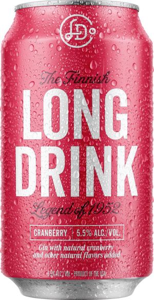 Long Drink Cranberry Cocktail CAN 355mL