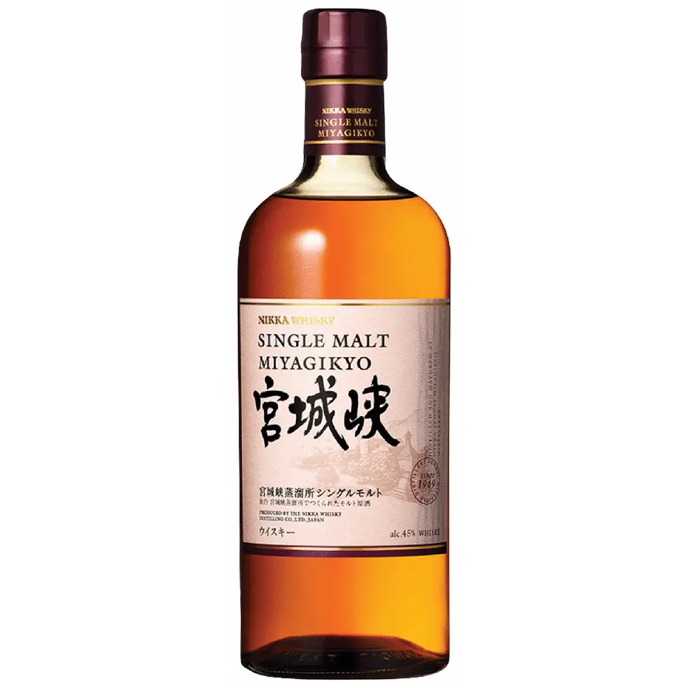 NIkka Miyagikyo Single Malt Japanese Whiskey 750mL