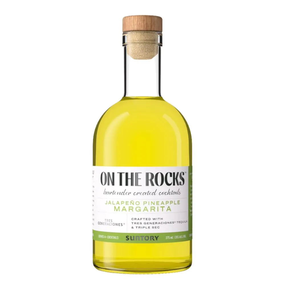 On the Rocks Jalapeno Pineapple Margarita Tres Generaciones Cocktail 750mL