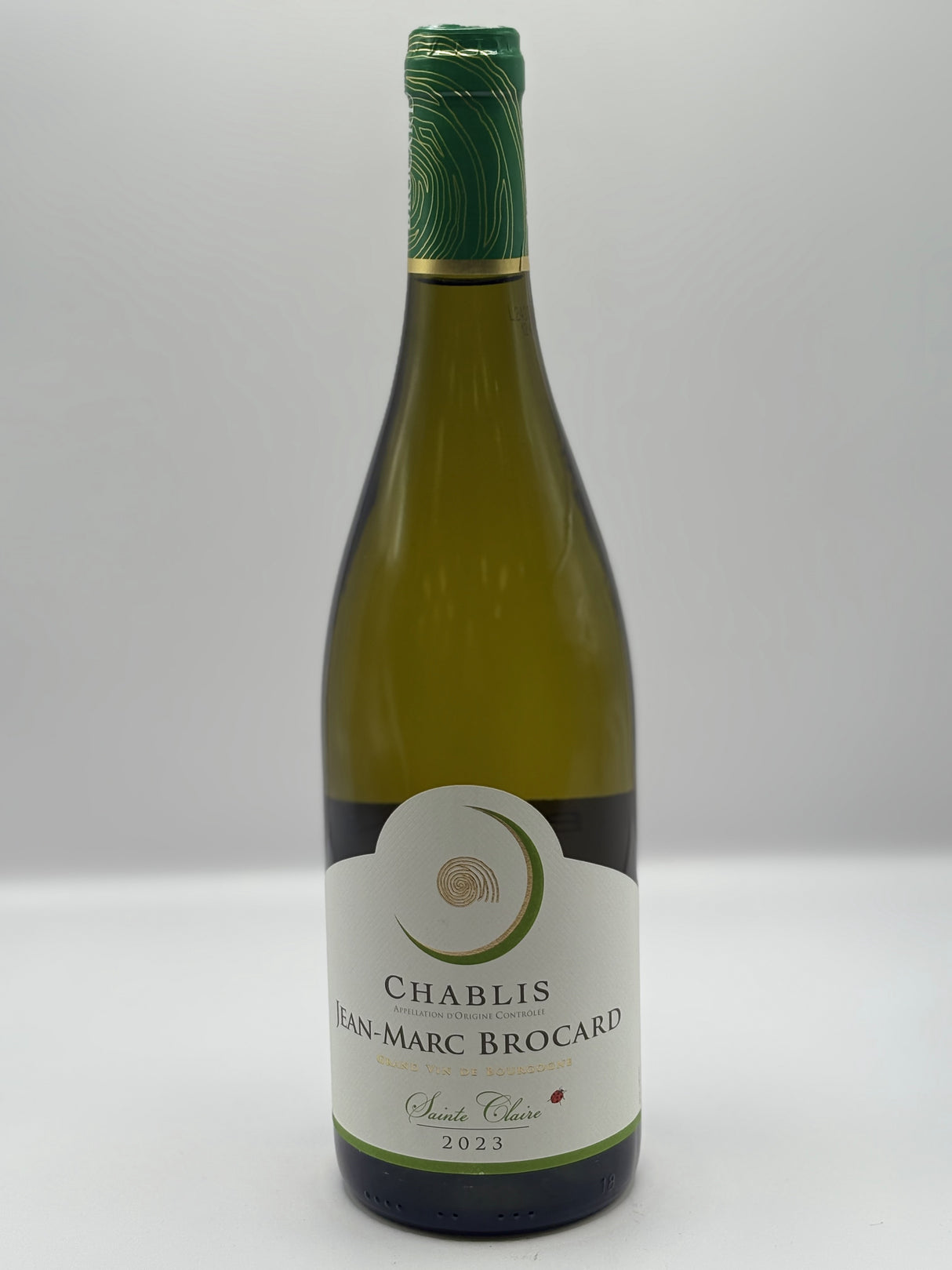 Jean Marc Brocard Sainte Claire Chablis 2024 white wine bottle 750mL from France