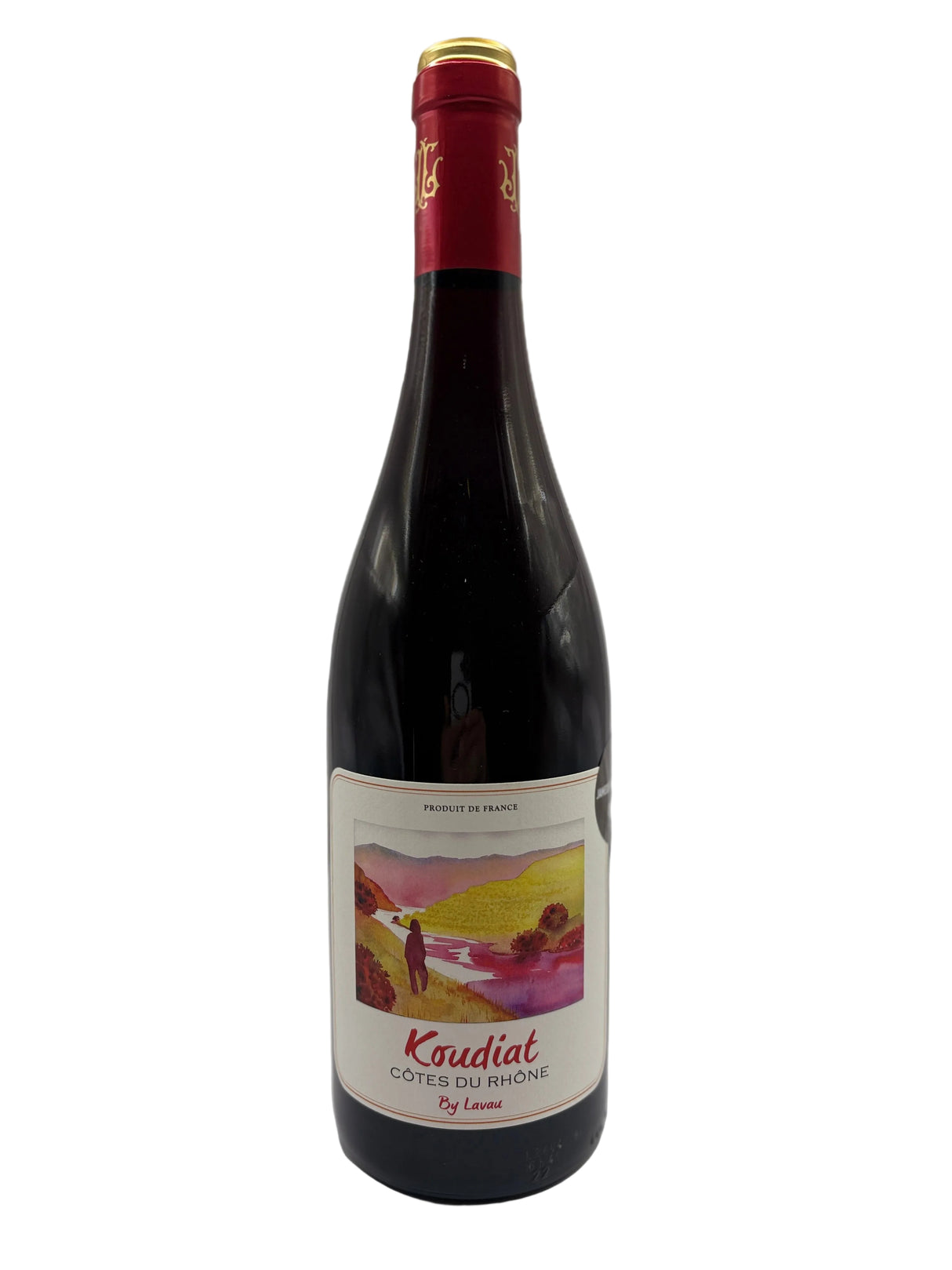 Lavau Koudiat Cotes du Rhone Rouge 2021 bottle 750mL from France