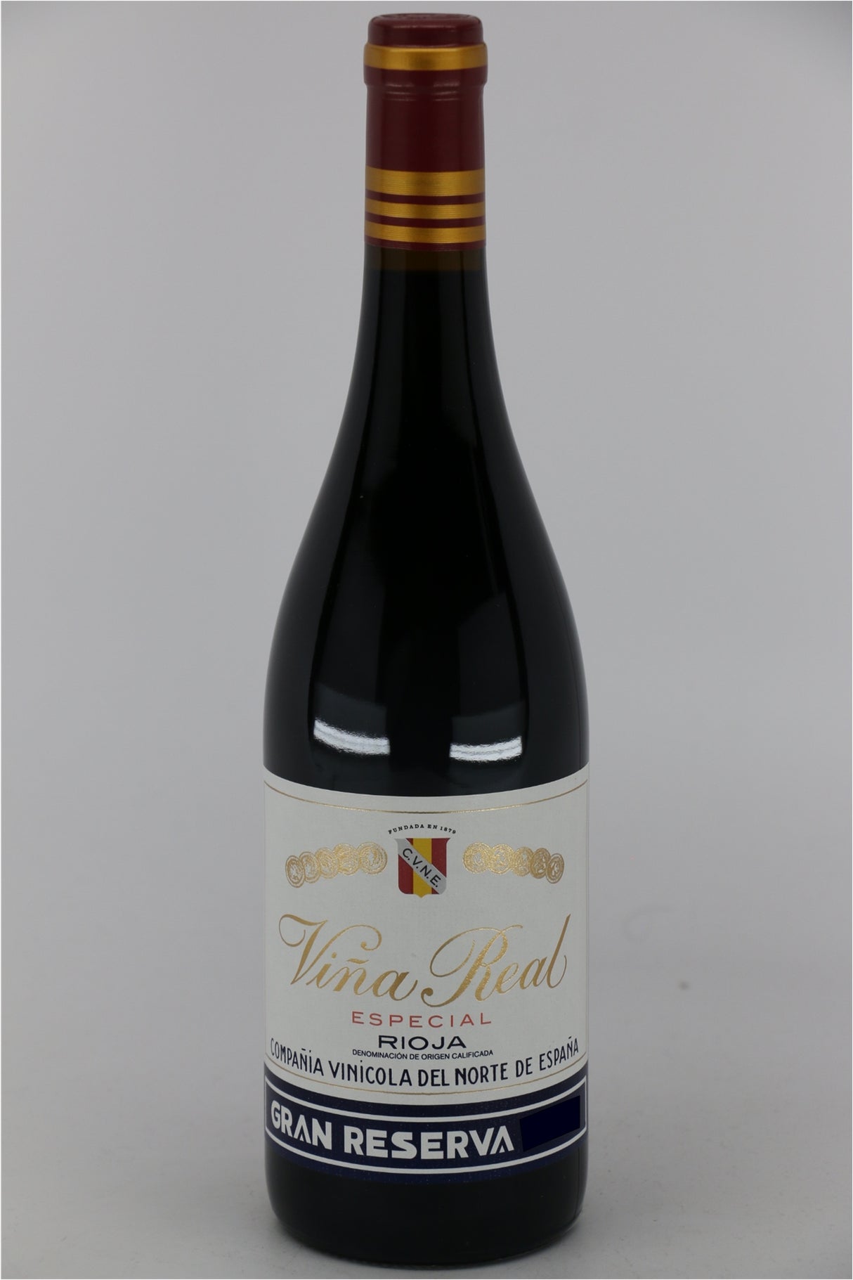 CVNE Vina Real Gran Reserva Rioja 2017 red wine bottle 750mL from Spain