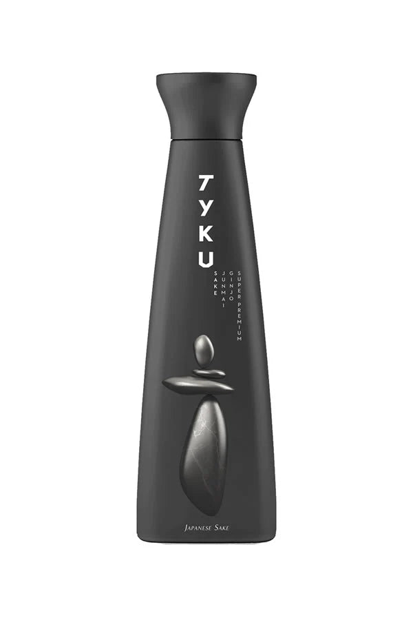 Tyku Junmai Ginjo Sake Super Premium Black Bottle 330mL