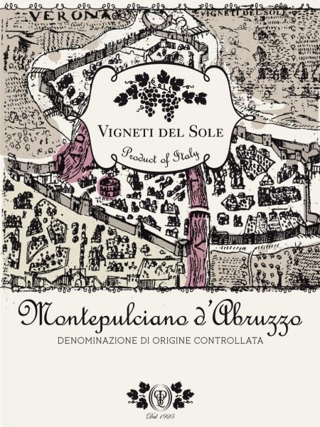 Vigneti del Sole Montepulciano d'Abruzzo 2024 (1.5L)
