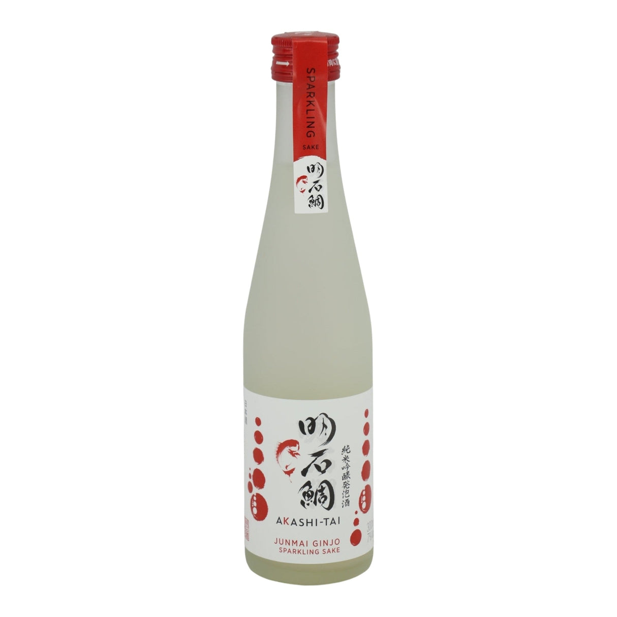 Akashi Tai Junmai Ginjo Sparkling Sake 300mL bottle from Japan