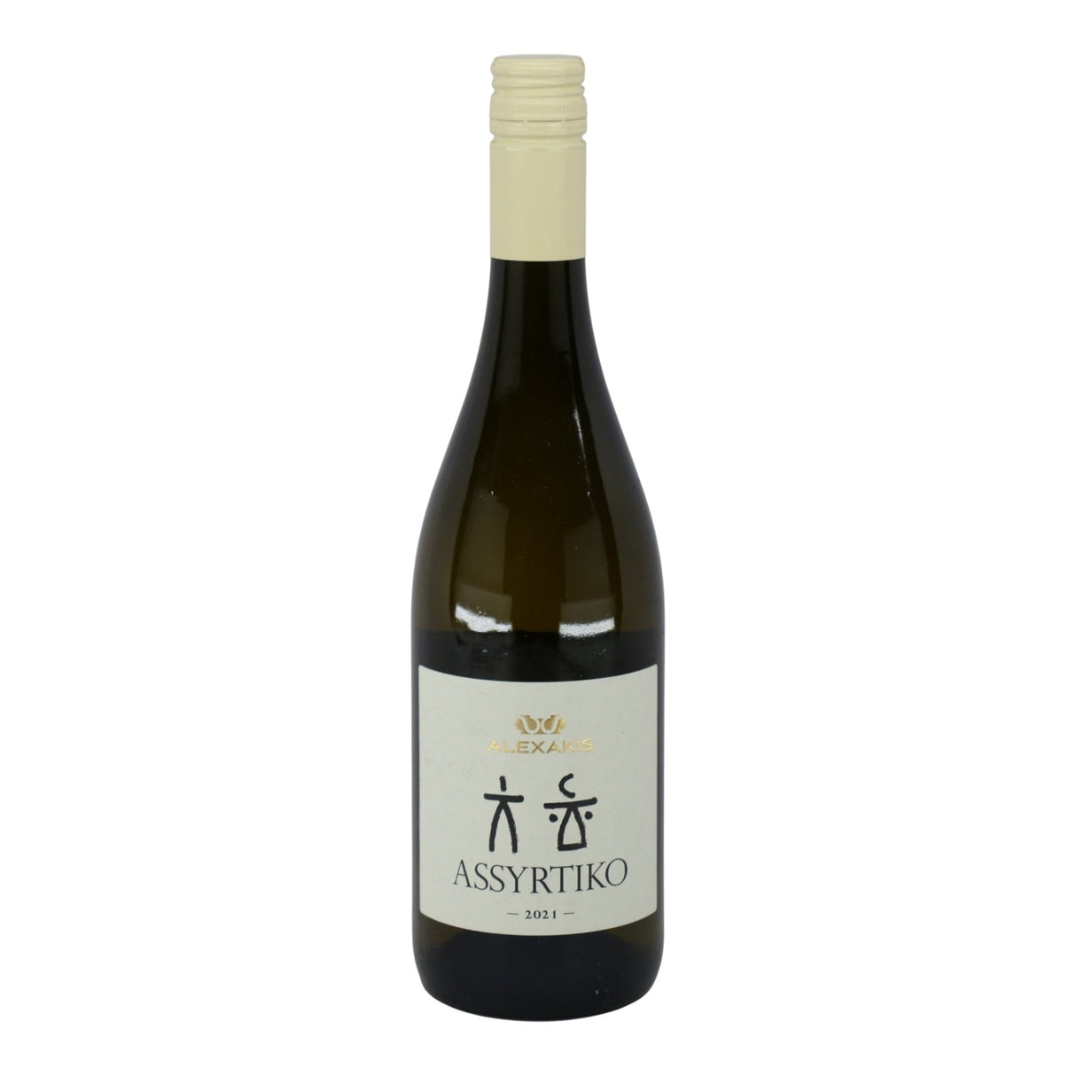 Alexakis Assyrtiko 2024 white wine bottle 750mL from Greece