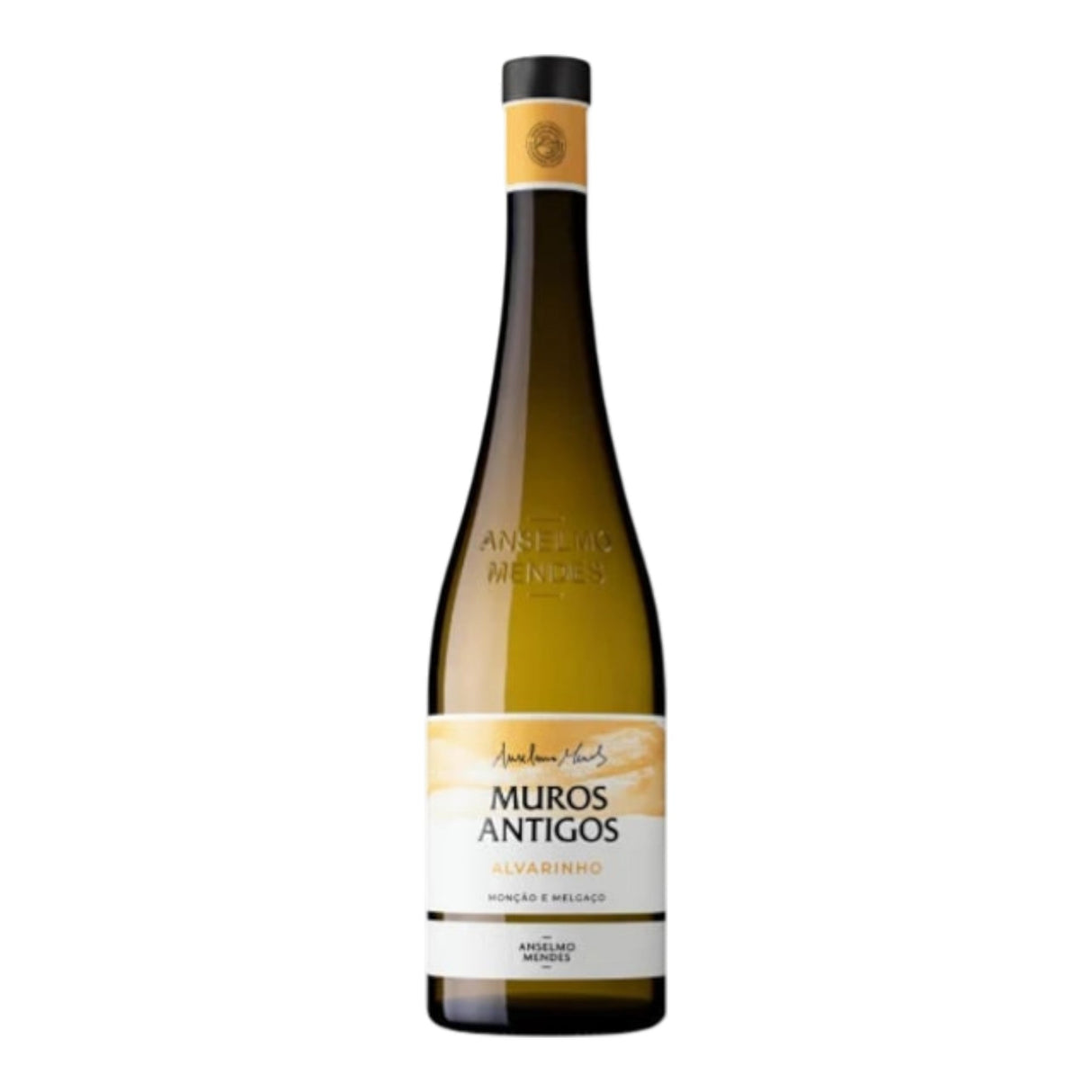 Anselmo Mendes Muros Antigos Vinho Verde Alvarinho 2024 white wine bottle 750mL from Portugal