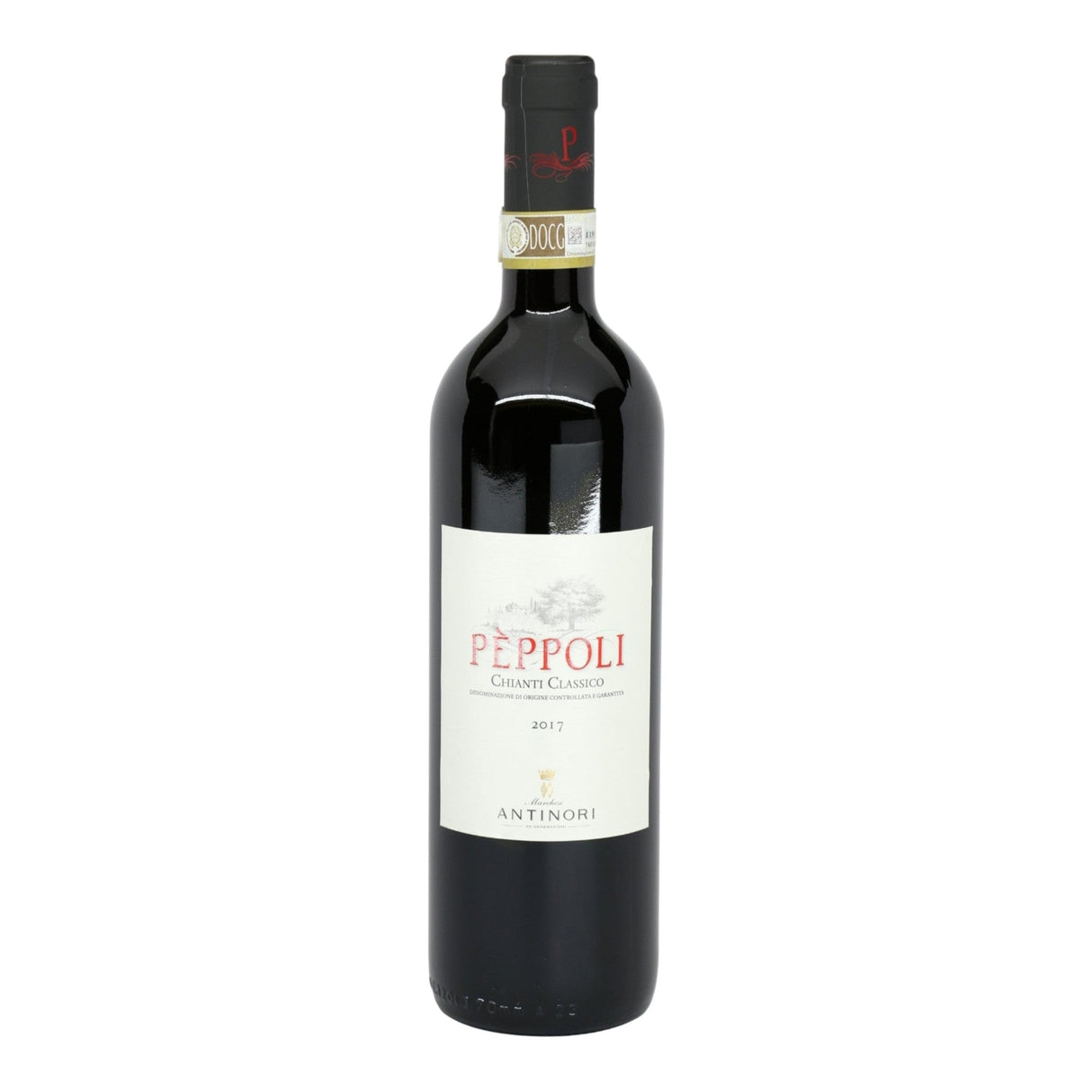 Antinori Peppoli Chianti Classico 2024 red wine bottle 750mL from Italy