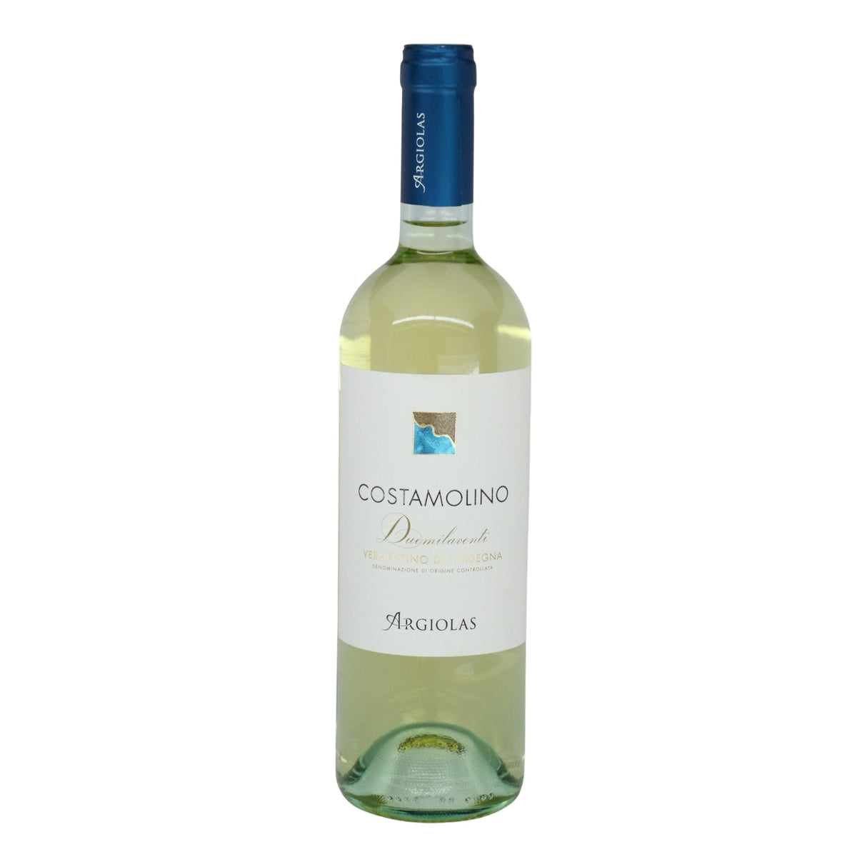 Argiolas Costamolino Vermentino di Sardegna 2024 white wine bottle 750mL from Italy