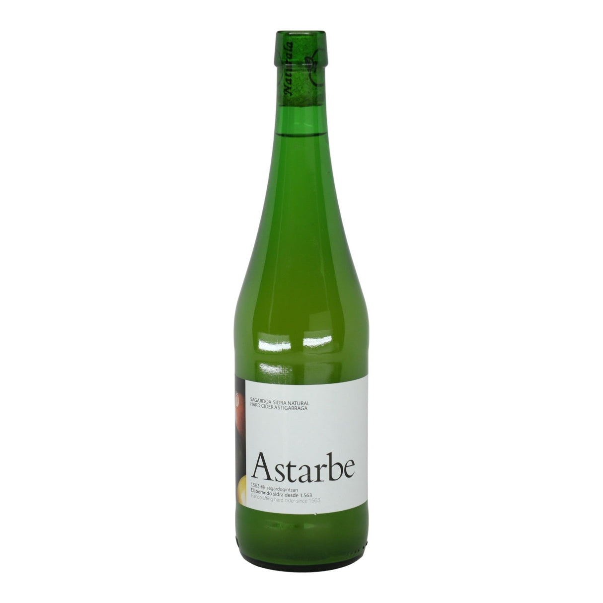 Astarbe Sagardotegia Sidra Natural Astigarraga hard cider bottle 750mL from Spain