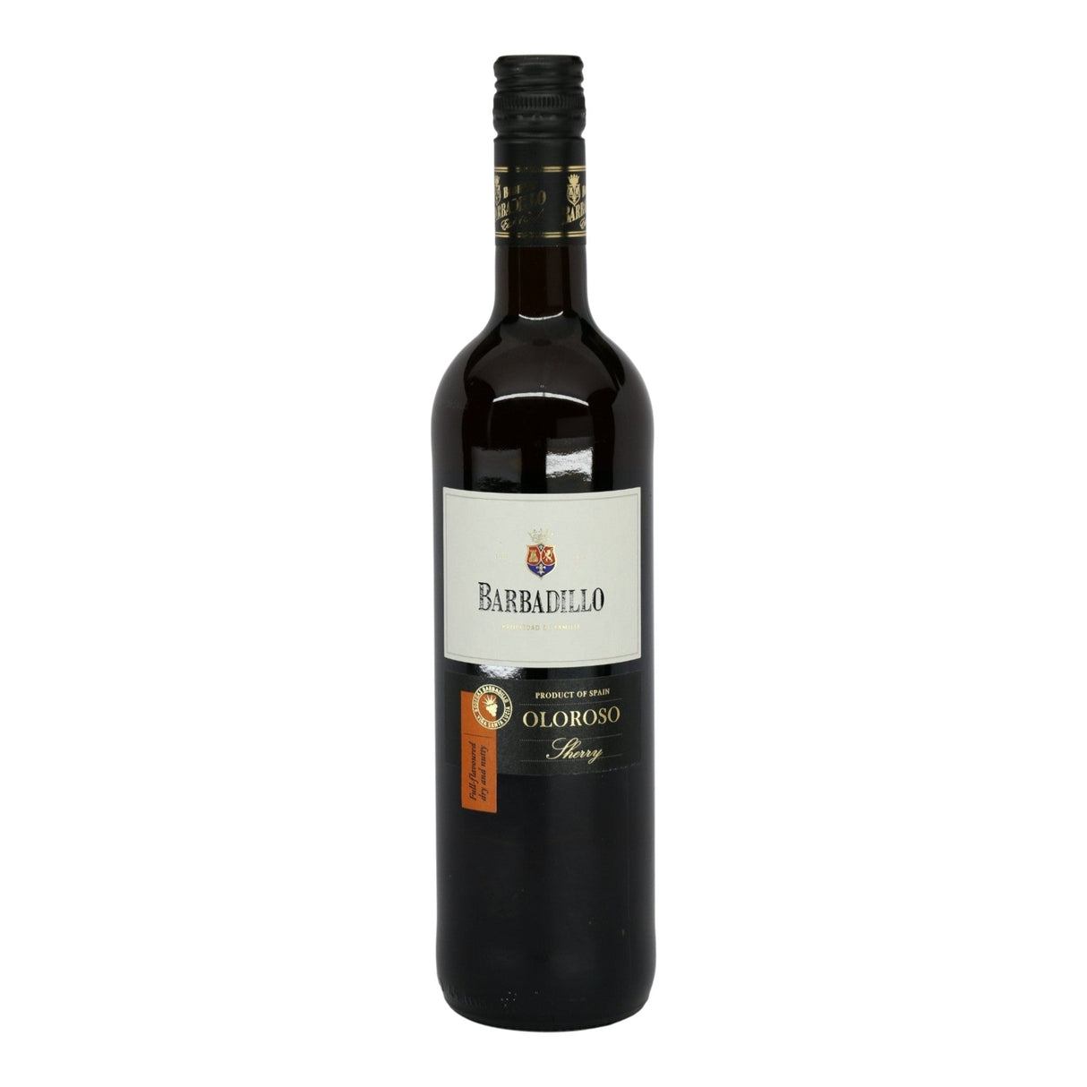 Barbadillo Jerez-Xeres-Sherry Oloroso NV bottle 750mL from Spain