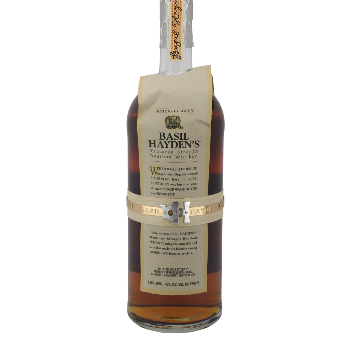 Basil Haydens Small Batch Bourbon Whiskey 1.75L bottle from USA