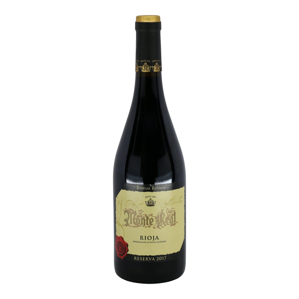 Bodegas Riojanas Rioja Reserva Monte Real 2020 red wine bottle 750mL from Spain