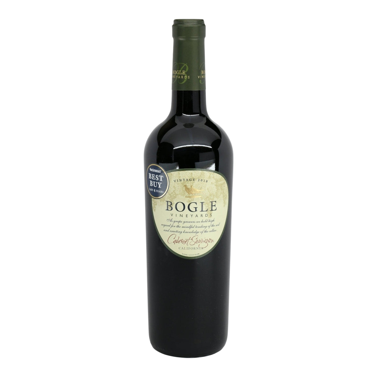 Bogle California Cabernet Sauvignon 2023 red wine bottle 750mL from USA
