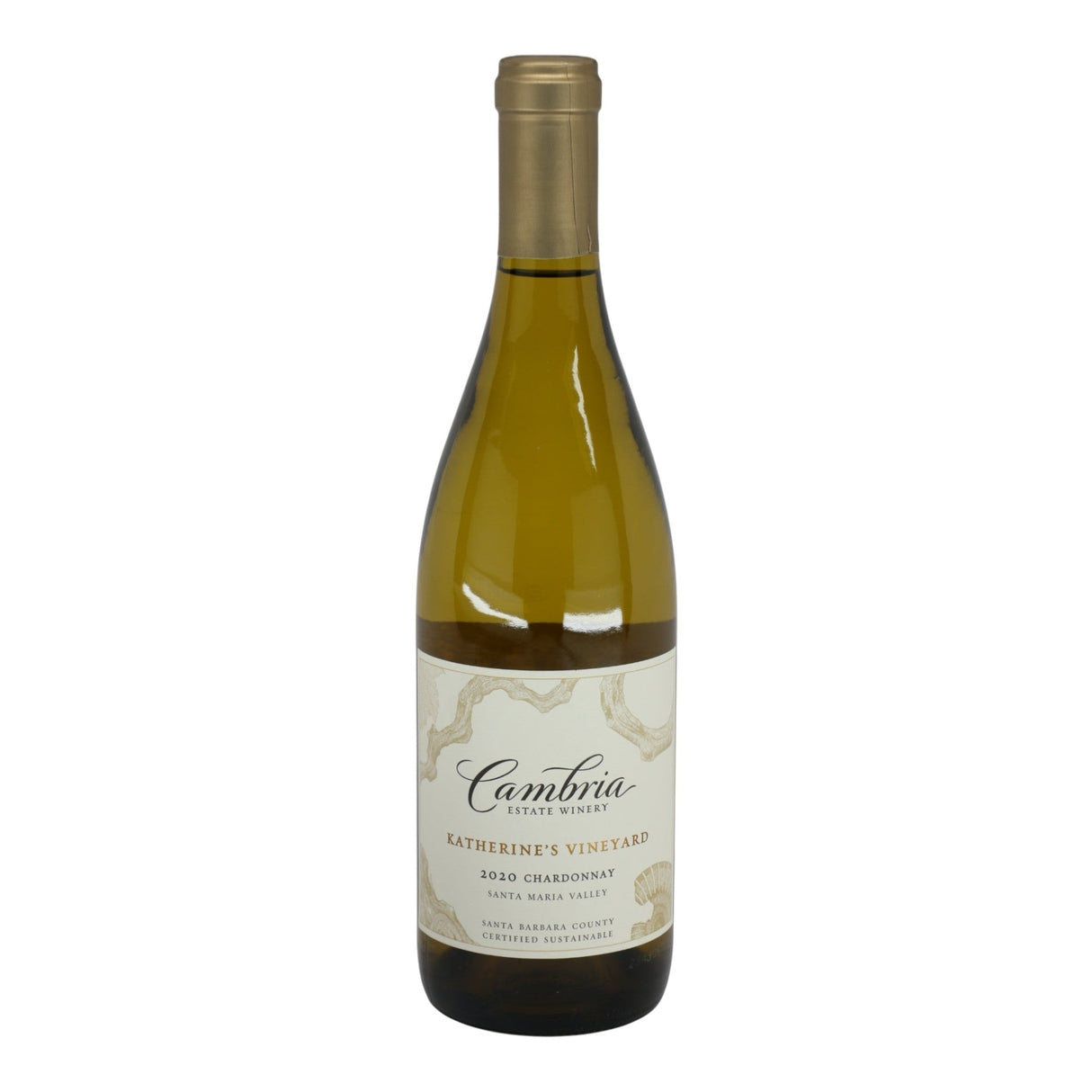 Cambria Katherines Vineyard Chardonnay 2022 white wine bottle 750mL from USA