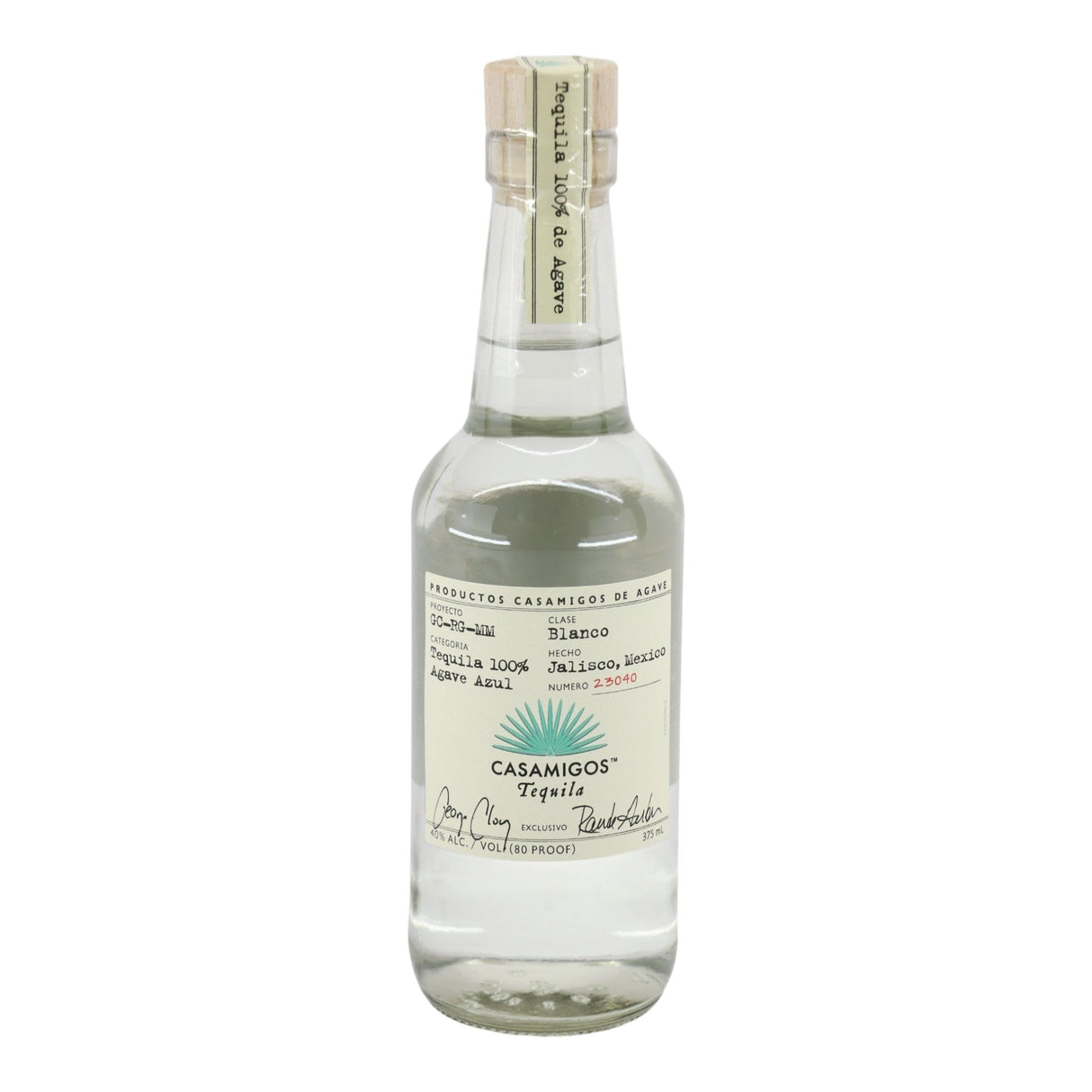 Casamigos Blanco Tequila 375mL bottle from Mexico
