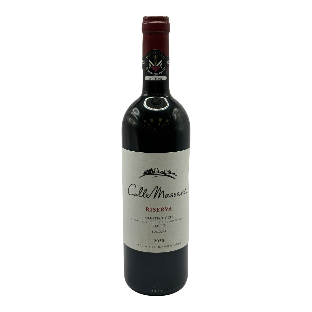 Castello Colle Massari Montecucco Riserva 2020 red wine bottle 750mL from Italy