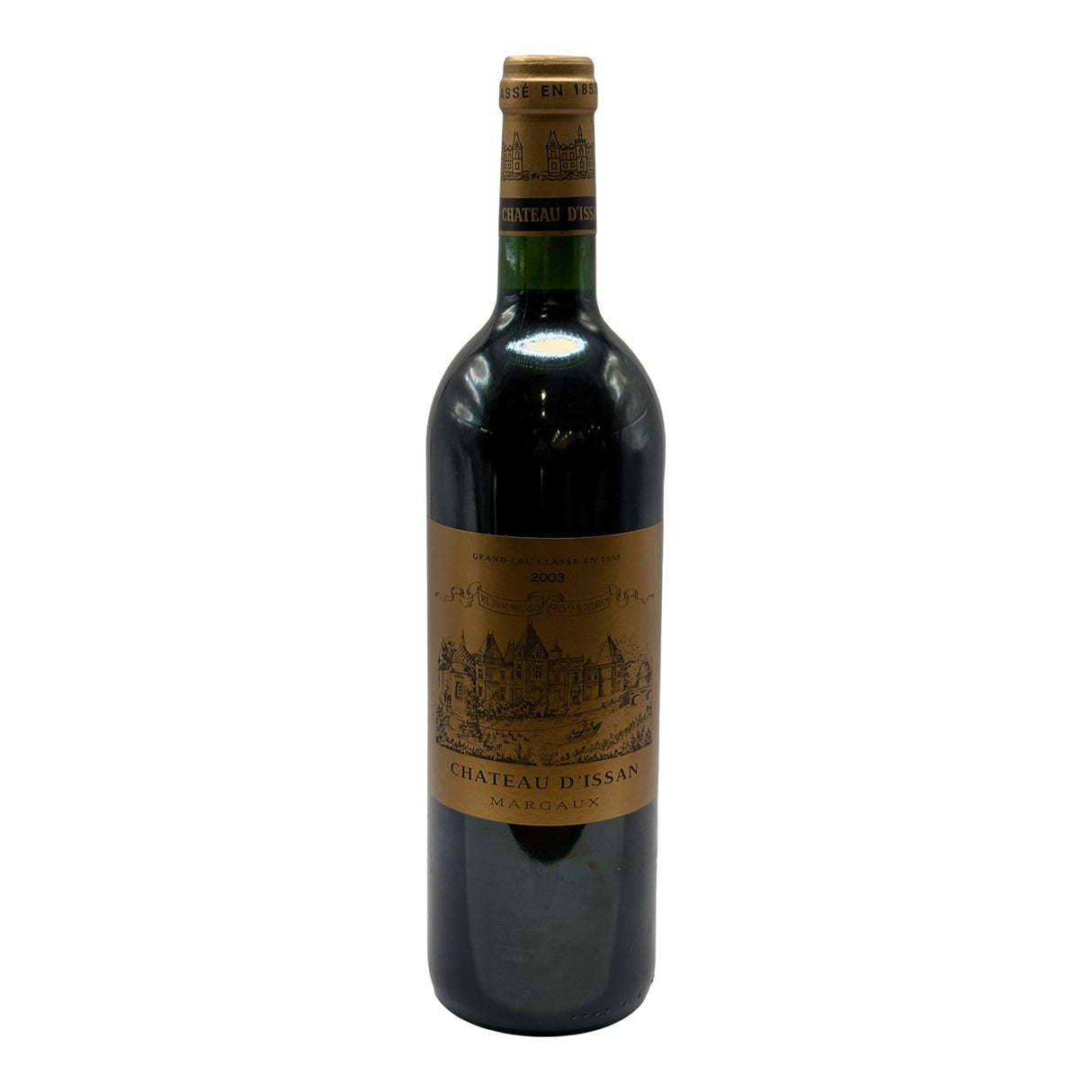Chateau d?????Issan Margaux Troisieme Cru Classe 2003 red wine bottle 750mL from France