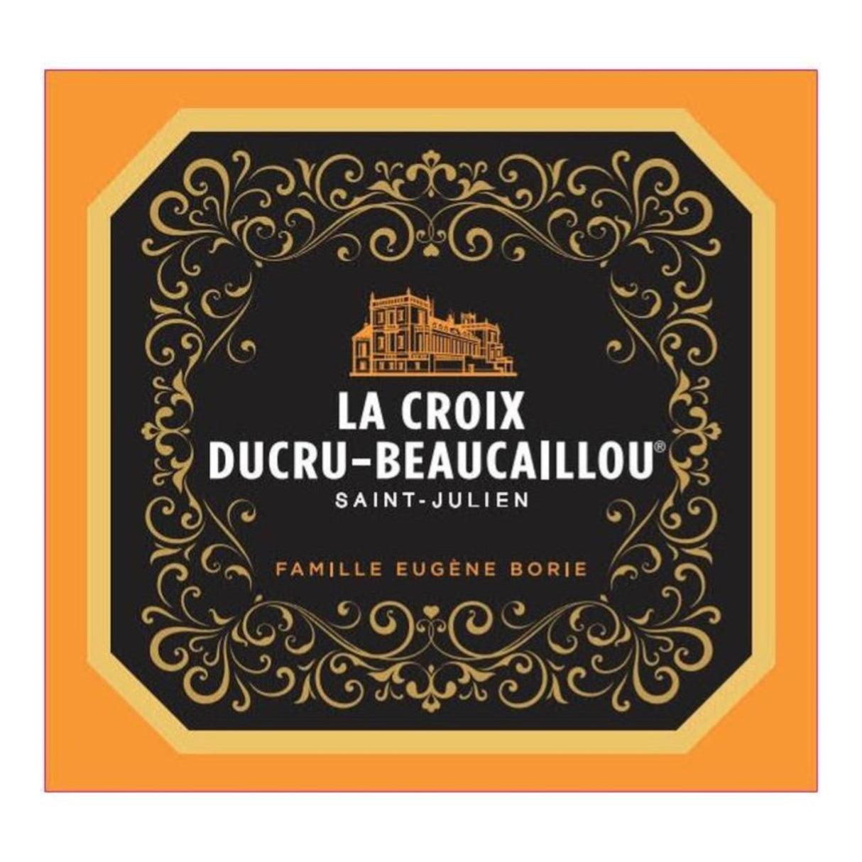 Chateau La Croix de Beaucaillou 2022 red wine bottle 750mL from France