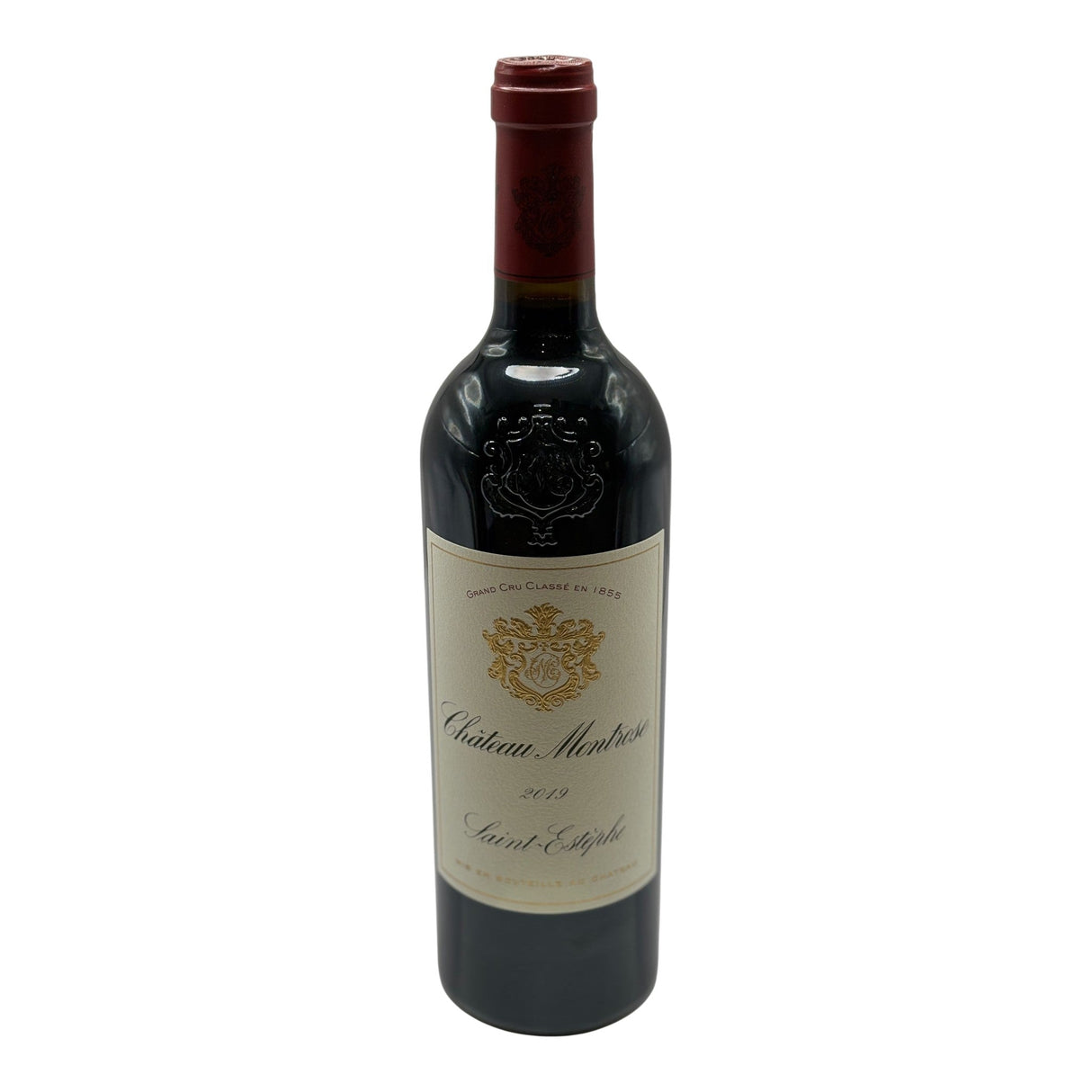 Chateau Montrose Saint Estephe Deuxieme Cru Classe 2019 red wine bottle 750mL from France