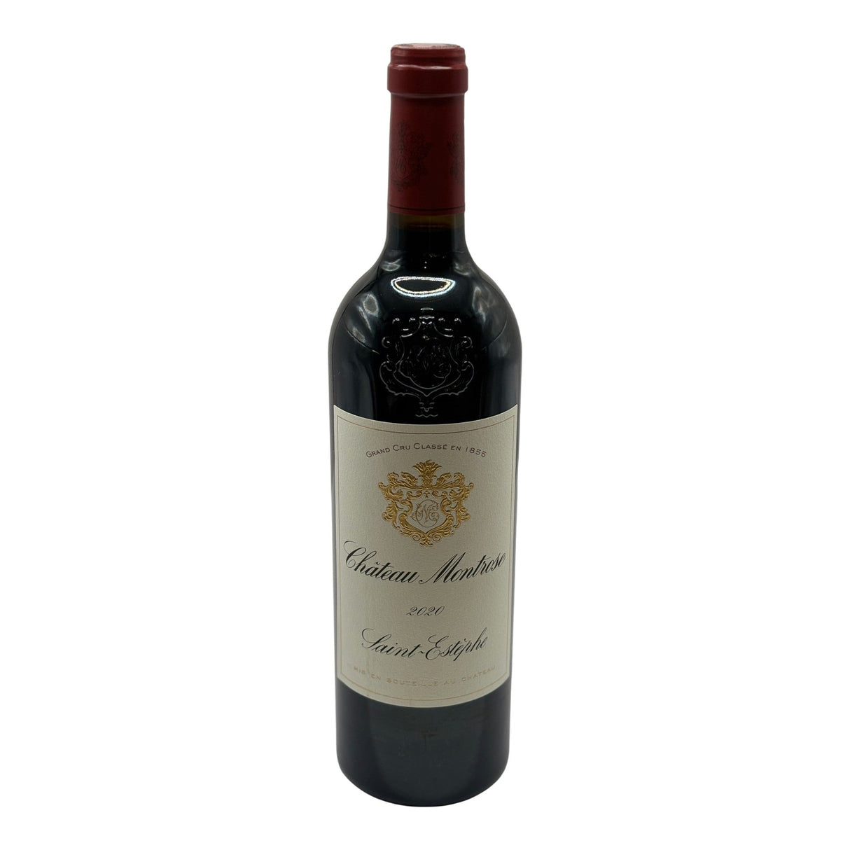 Chateau Montrose Saint Estephe Deuxieme Cru Classe 2020 red wine bottle 750mL from France