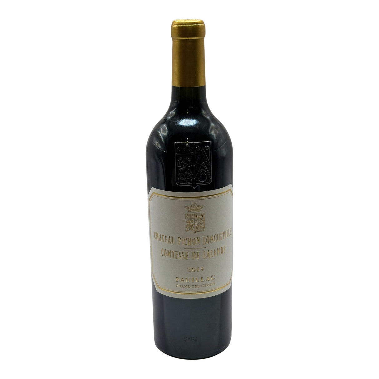 Chateau Pichon Longueville Comtesse de Lalande Pauillac 2019 red wine bottle 750mL from France
