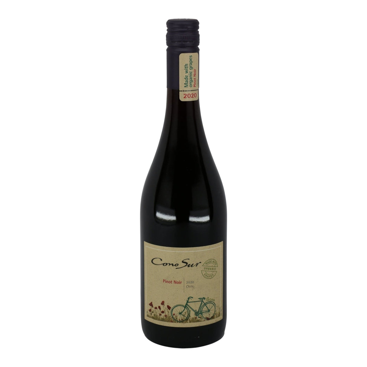 Cono Sur Pinot Noir 2023 red wine bottle 750mL from Chile