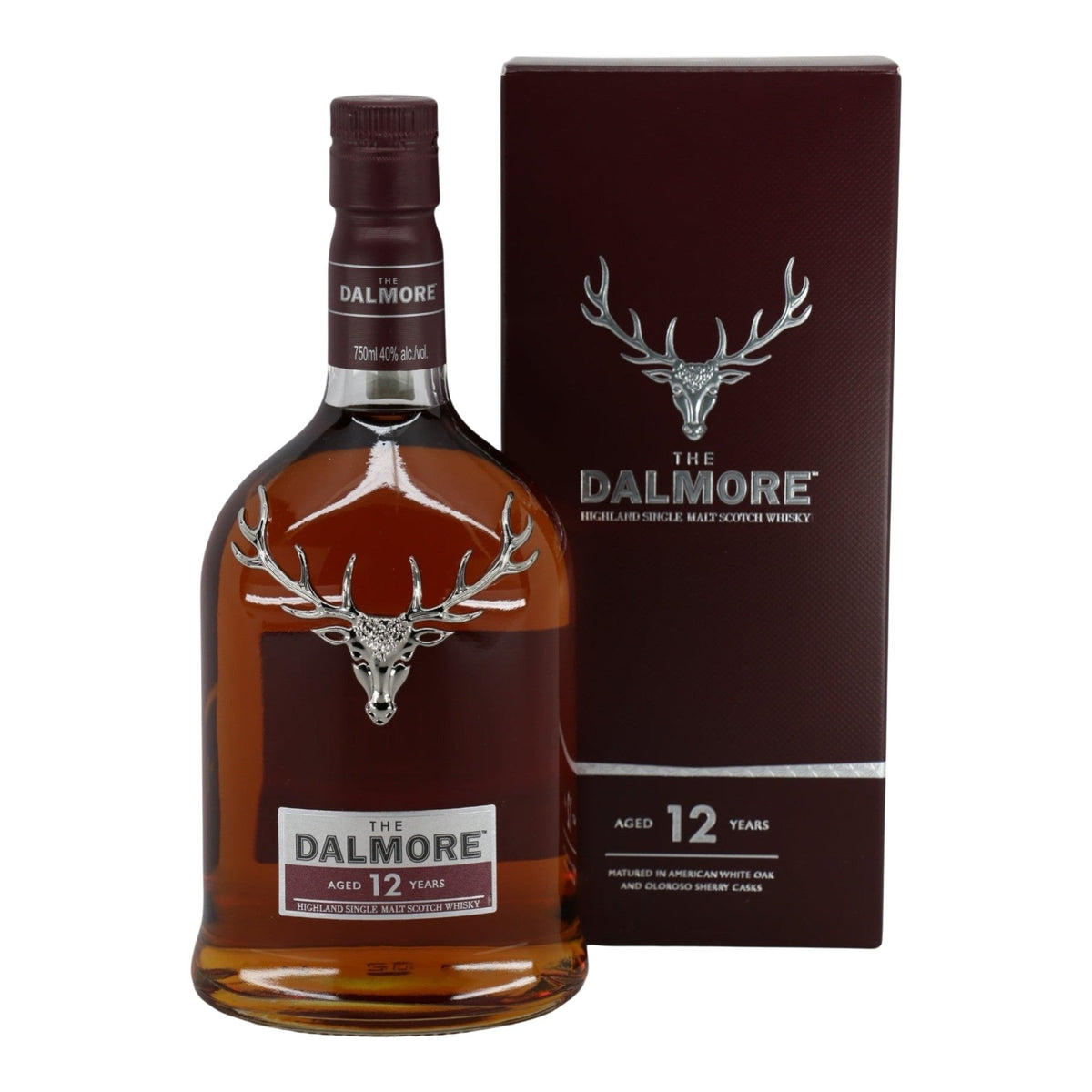 Dalmore 12 Year Highland Single Malt Scotch Whiskey 750mL – PJ