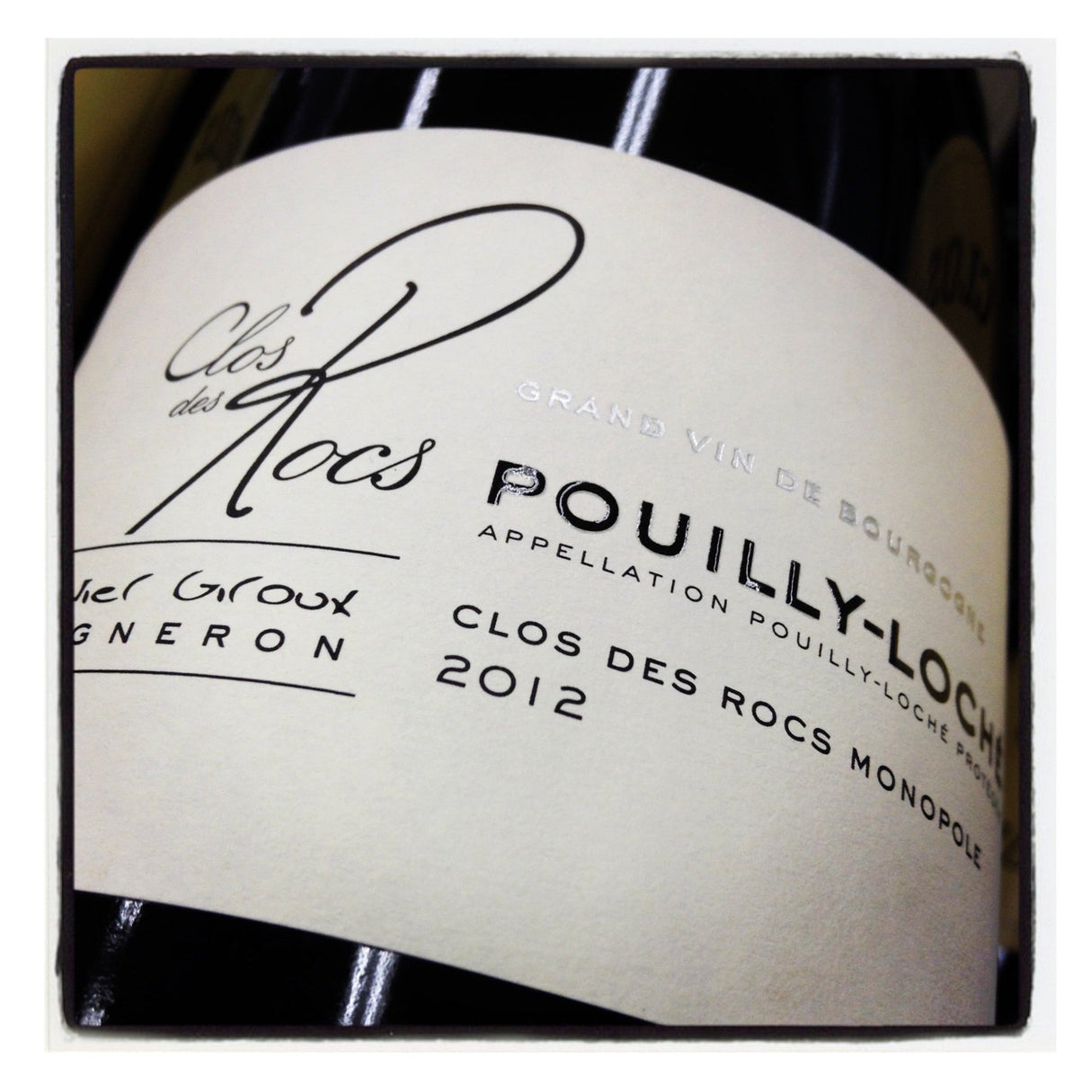 Domaine Clos des Rocs En Pres Foret Macon Loche Blanc 2024 bottle 750mL from France