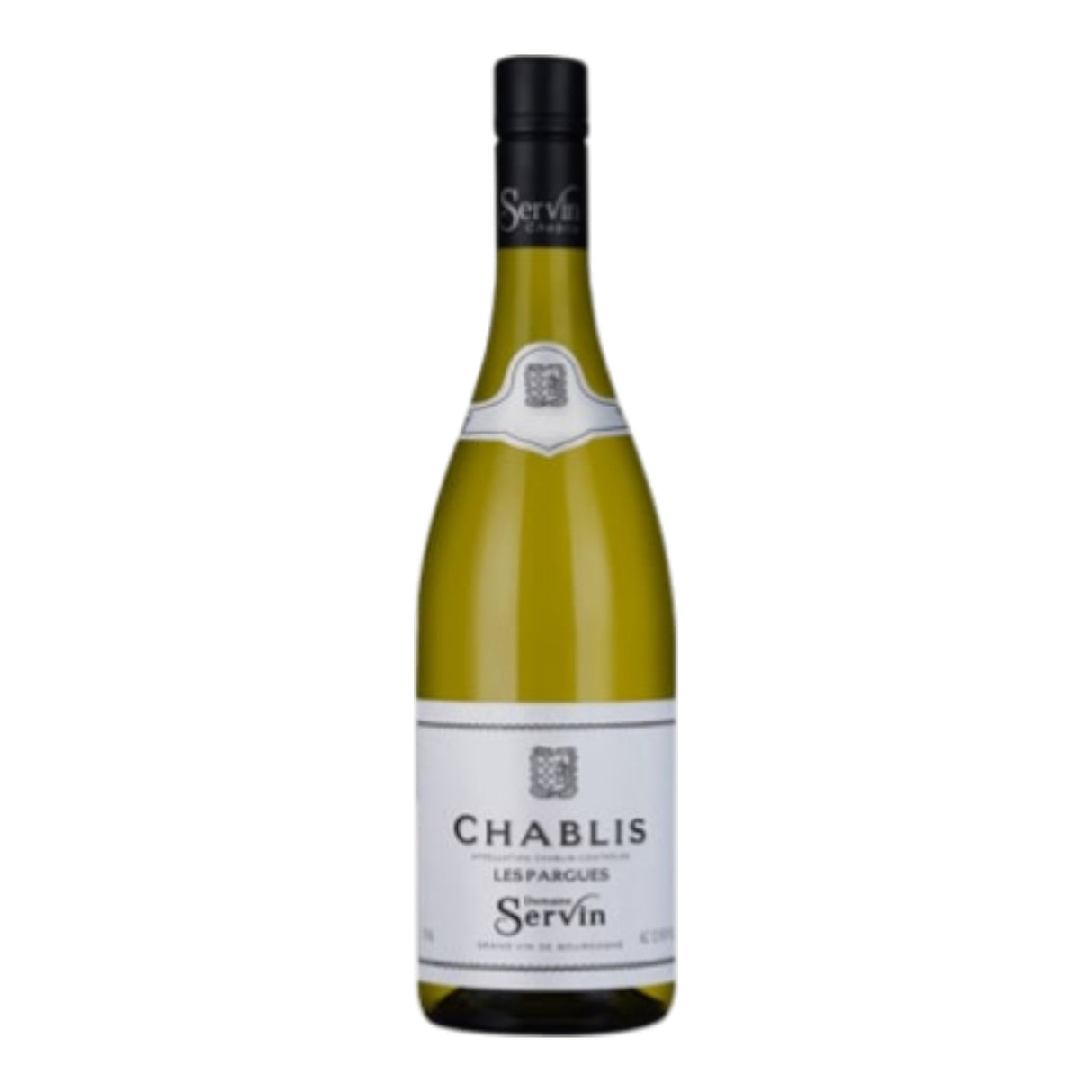 Domaine Servin Les Pargues Chablis 2023 white wine bottle 750mL from France
