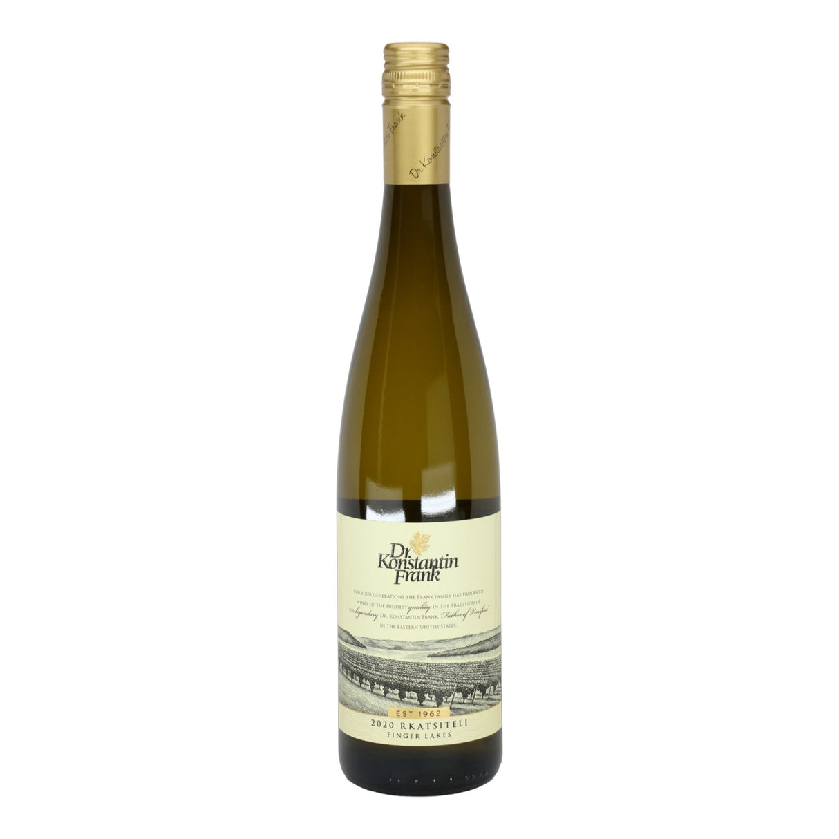 Dr Konstantin Frank Rkatsiteli Finger Lakes 2023 white wine bottle 750mL from USA