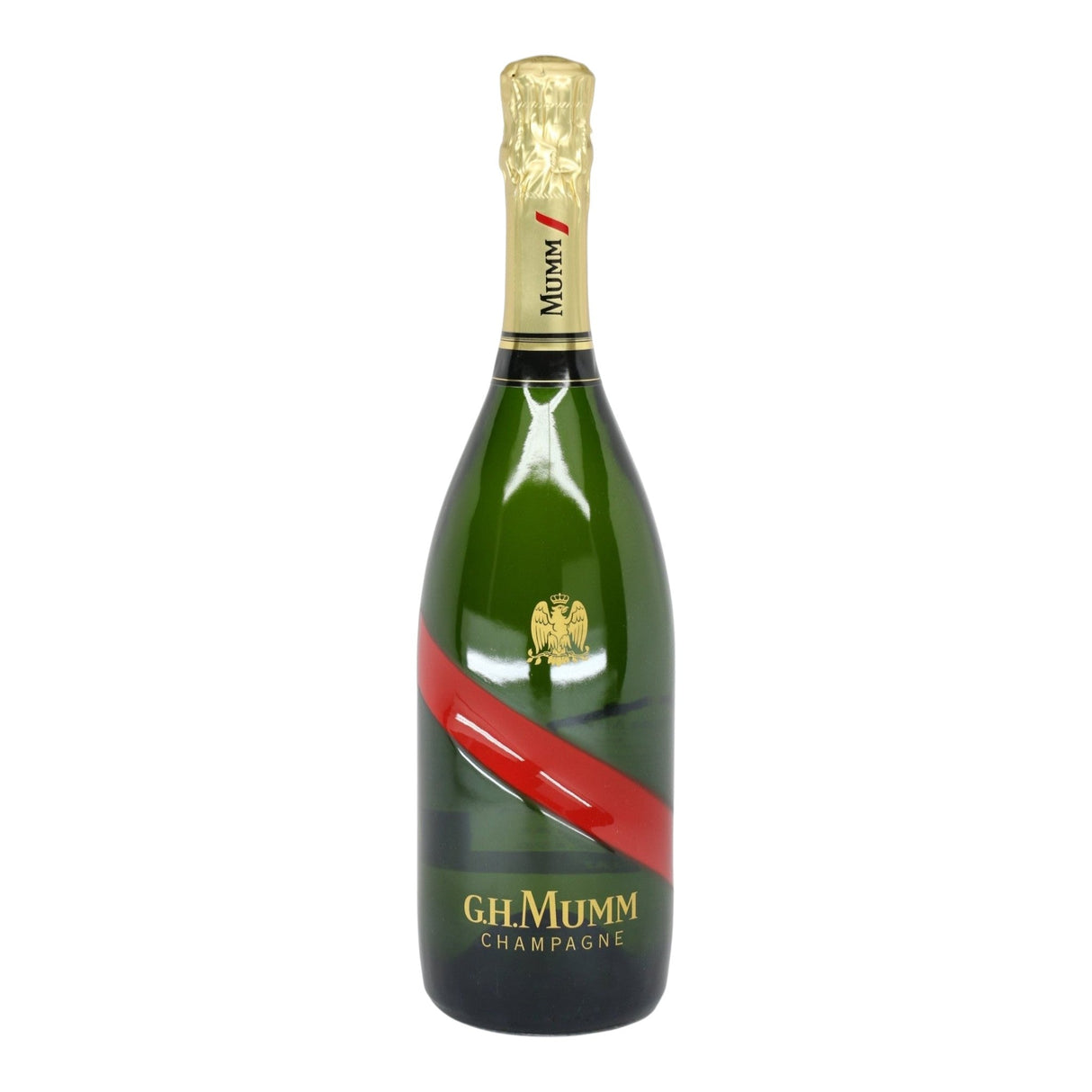 G.H. Mumm Cordon Rouge Brut Champagne NV bottle 750mL from France