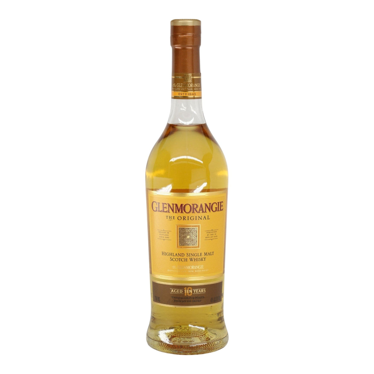 Glenmorangie 10 Year Old Single Malt Scotch Whiskey, Highland